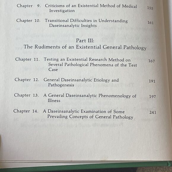 VTG Existential Foundations of Medicine & Psychology Hardcover Medard Boss 1983 - Picture 7 of 10